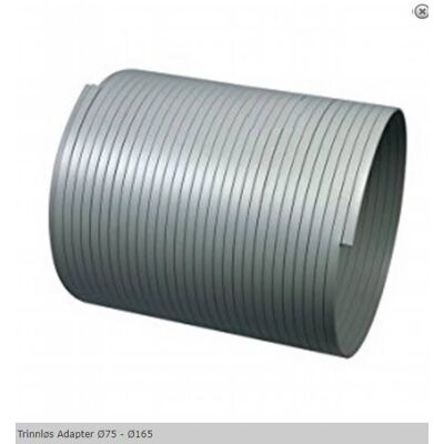 Silverline avtrekk & Adapter trinnløs Adapter Ø75 - Ø165 312127 Silverline avtrekk & Adapter trinnløs Adapter Ø75 - Ø165 312127