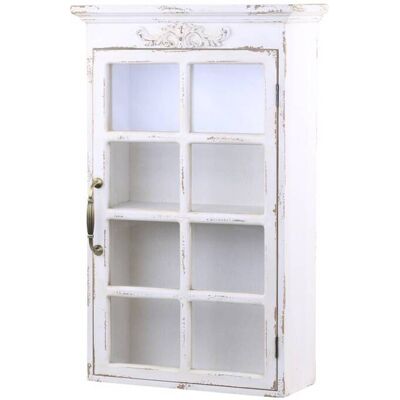 Antique Veggskap med Dekor Fra I Fargen Hvit 41052419 Antique Veggskap med Dekor Fra I Fargen Hvit 41052419