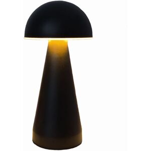 Beha Homeline Bordlampe svart Led Oppladb Soppform 420008 Beha Homeline Bordlampe svart Led Oppladb Soppform 420008