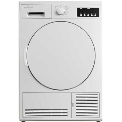 Vestfrost Vctd 207-3 Kondenstørketrommel 7 Kg Hvit Vestfrost Vctd 207-3 Kondenstørketrommel 7 Kg Hvit