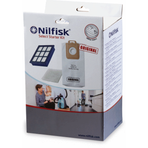 Nilfisk Select Starter Kit 8 Poser 1 Hepa 2 Filt - 128389188