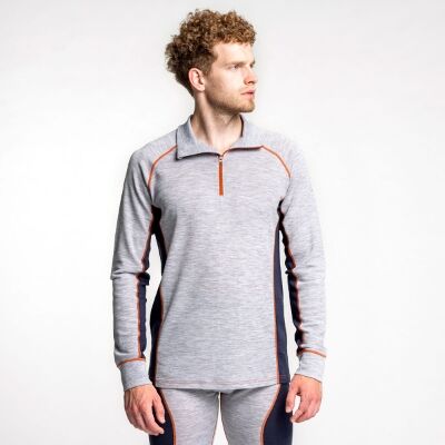 Safa Patrik Polo Grå/marine Xxl Safa Patrik Polo Grå/marine Xxl