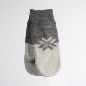 Safa Solveig Votter Grå/hvit One Size Voksen Safa Solveig Votter Grå/hvit One Size Voksen