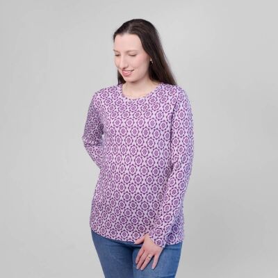 Safa Elise Genser Cerise/hvit S Safa Elise Genser Cerise/hvit S