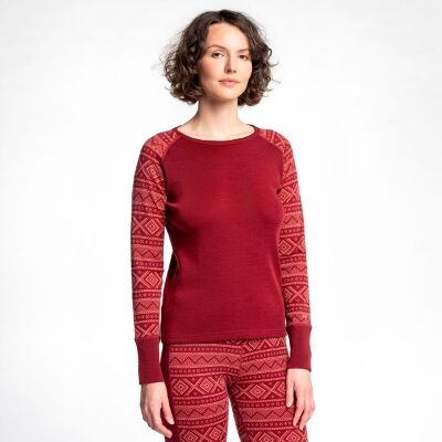 Safa Astrid Trøye Rustrød Xl Safa Astrid Trøye Rustrød Xl