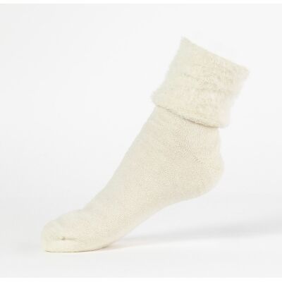 Safa Cozy Sokker Ullhvit 36-40 Safa Cozy Sokker Ullhvit 36-40