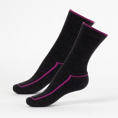 Safa Arizona Sokker 2 Par Grå/rosa 36-40 Safa Arizona Sokker 2 Par Grå/rosa 36-40