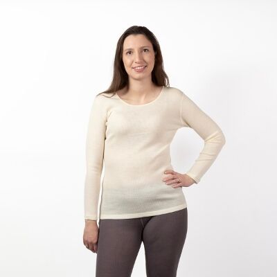 Safa Kristine Trøye Hvit Xs Safa Kristine Trøye Hvit Xs