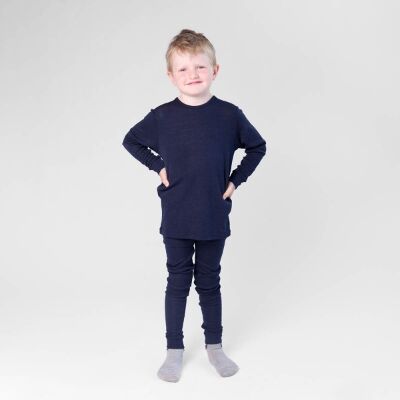 Safa Ullsett Barn Marine 7-8 År Safa Ullsett Barn Marine 7-8 År