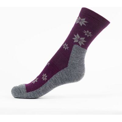 Safa Lilly Sokker Vinrød 36-40 Safa Lilly Sokker Vinrød 36-40