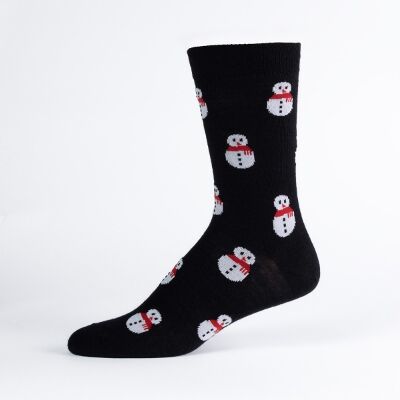 Safa Snowman Sokker Svart 41-45 Safa Snowman Sokker Svart 41-45