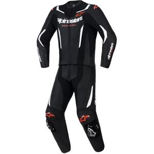 Alpinestars Skinndress 2pcs Gp Force V2 Svart / Hvit / Fluo 52/l Alpinestars Skinndress 2pcs Gp Force V2 Svart / Hvit / Fluo 52/l