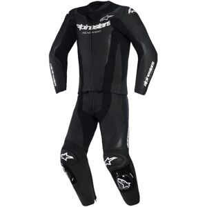Alpinestars Skinndress 2pcs Gp Force V2 Svart / Hvit L/52 Alpinestars Skinndress 2pcs Gp Force V2 Svart / Hvit L/52
