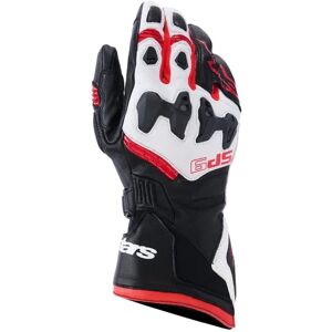 Alpinestars Hanske Sp-9 Svart/hvit/rød Str. S Alpinestars Hanske Sp-9 Svart/hvit/rød Str. S