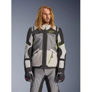 Alpinestars Andes V4 Drystar Grå/gul L Ny, Topp Adventurejakke Fra Alpinestars Andes V4 Drystar Grå/gul L Ny, Topp Adventurejakke Fra