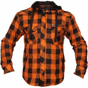 Bullfighter Flanellskjorte Oransje/svart 52/l Bullfighter Flanellskjorte Oransje/svart 52/l