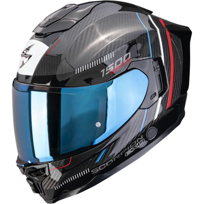 Scorpion EXO -1500 Carbon Air Str. Xxl Exo-1500 Carbon Air Zity Black-Red-Blue Scorpion EXO -1500 Carbon Air Str. Xxl Exo-1500 Carbon Air Zity Black-Red-Blue