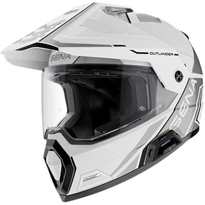 Sena Outlander Adventure Mc-Hjelm Hvit L Sena Outlander Adventure Mc-Hjelm Hvit L