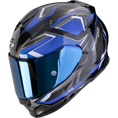 Scorpion EXO -491 Zumo Svart/blå S En Kjempegod Allrounder Fra Scorpion! Scorpion EXO -491 Zumo Svart/blå S En Kjempegod Allrounder Fra Scorpion!
