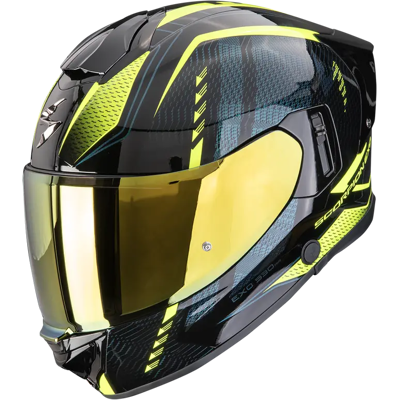 Scorpion EXO -530 Air Theras Xs Svart Neongul Scorpion EXO -530 Air Theras Xs Svart Neongul