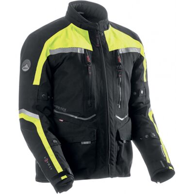 Dane Ribe Svart/gul Mc-Jakke Gtx 60 Dane Ribe Svart/gul Mc-Jakke Gtx 60