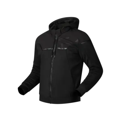 Richa Stradale Mc-Hoodie Svart 54/xl Richa Stradale Mc-Hoodie Svart 54/xl