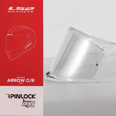 LS2 Pinlock Anti Fordampende Klar FF323/FF327 - Hjelmhjelm Visor Innsetting LS2 Pinlock Anti Fordampende Klar FF323/FF327 - Hjelmhjelm Visor Innsetting