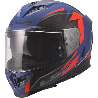 LS2 Mc-Hjelm Ff818 Storm Iii Dynamo Blå Rød 2xl LS2 Mc-Hjelm Ff818 Storm Iii Dynamo Blå Rød 2xl