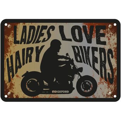 Oxford : Ladies Love Hairy.. Garage Metal Sign: Ladies Love Hairy.. Oxford : Ladies Love Hairy.. Garage Metal Sign: Ladies Love Hairy..