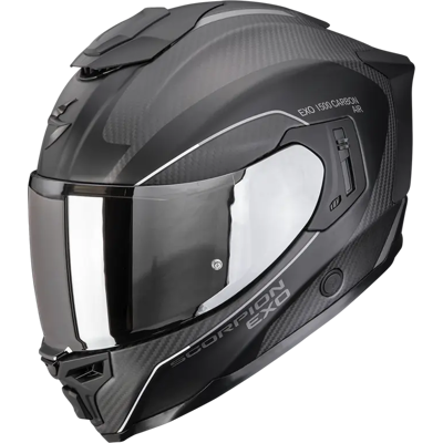 Scorpion EXO -1500 Carbon Air Xl Exo-1500 Carbon Air Mundi Sort / Sølv Scorpion EXO -1500 Carbon Air Xl Exo-1500 Carbon Air Mundi Sort / Sølv
