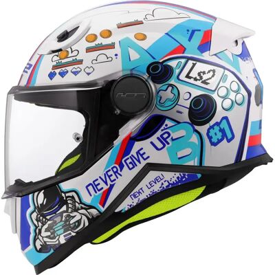 LS2 Barnehjelm Ff812 Kid Next Level Hvit S LS2 Barnehjelm Ff812 Kid Next Level Hvit S