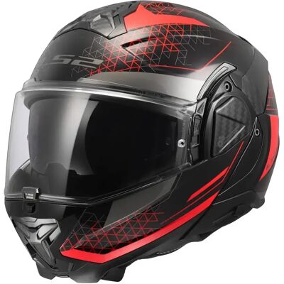 LS2 Åpningshjelm Ff910 Advant Ii Astral Svart/rød 2xl LS2 Åpningshjelm Ff910 Advant Ii Astral Svart/rød 2xl