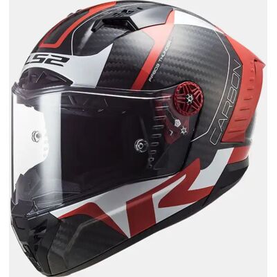 LS2 Mc-Hjelm Ff805 Thunder Racing Rød/hvit S LS2 Mc-Hjelm Ff805 Thunder Racing Rød/hvit S