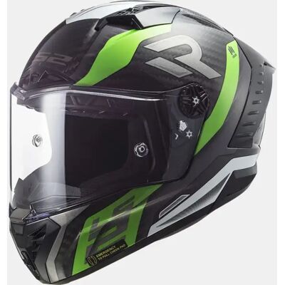 LS2 Mc-Hjelm Ff805 Thunder Supra Grønn/hvit S LS2 Mc-Hjelm Ff805 Thunder Supra Grønn/hvit S