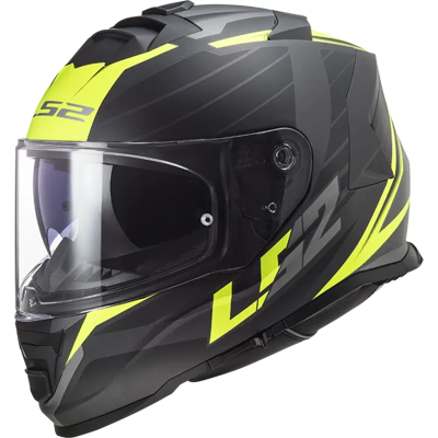 LS2 Mc-Hjelm Ff800 Storm Ii Nerve Svart/gul 2xl LS2 Mc-Hjelm Ff800 Storm Ii Nerve Svart/gul 2xl
