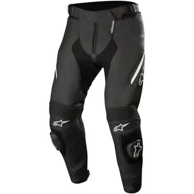 Alpinestars Skinnbukse Missile V2 Svart/hvit 54/xl Alpinestars Skinnbukse Missile V2 Svart/hvit 54/xl