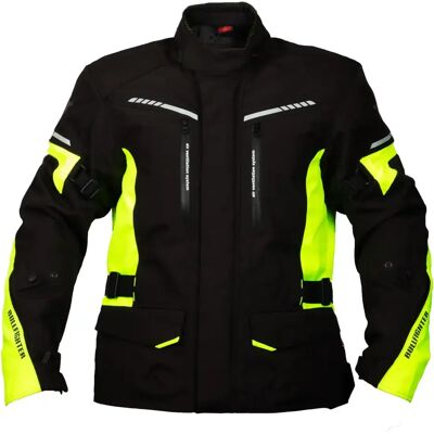 Bullfighter Nordic Mc-Jakke Svart/gul 60/4xl Bullfighter Nordic Mc-Jakke Svart/gul 60/4xl