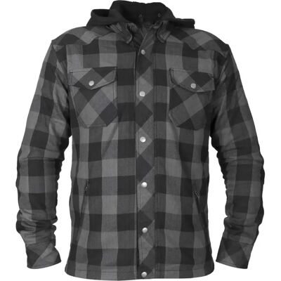 Bullfighter Flanellskjorte Svart/grå 60/4xl Bullfighter Flanellskjorte Svart/grå 60/4xl