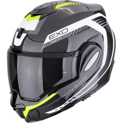 Scorpion EXO -Tech Evo Carbon Gul 2xl Carbon Flip-Back Hjelmt Fra Scorpion Scorpion EXO -Tech Evo Carbon Gul 2xl Carbon Flip-Back Hjelmt Fra Scorpion
