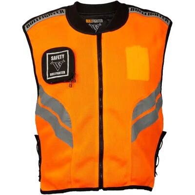 Bullfighter Mc-Vest M/borrelås For Patch Oransje 3xl/4xl/5xl Bullfighter Mc-Vest M/borrelås For Patch Oransje 3xl/4xl/5xl