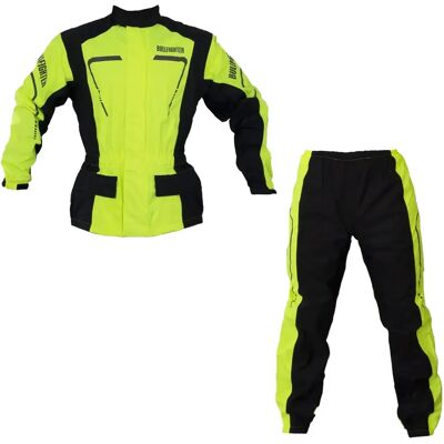 Bullfighter 2-Delt Regndress Svart/gul 5xl Bullfighter 2-Delt Regndress Svart/gul 5xl