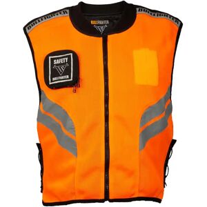 Bullfighter Mc-Vest M/borrelås For Patch Oransje L/xl/2xl Bullfighter Mc-Vest M/borrelås For Patch Oransje L/xl/2xl