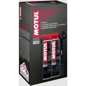 MOTUL Chain Care Kit Komplett Kit For Å Rengjøre Og Smøre MOTUL Chain Care Kit Komplett Kit For Å Rengjøre Og Smøre