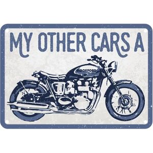 Oxford : My Other Cars A Garage Metal Sign: My Other Cars A Oxford : My Other Cars A Garage Metal Sign: My Other Cars A