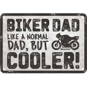 Oxford : Biker Dad Cooler Garage Metal Sign: Biker Dad Cooler Oxford : Biker Dad Cooler Garage Metal Sign: Biker Dad Cooler