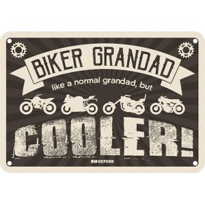Oxford : Biker Grandad Cooler Garage Metal Sign: Biker Grandad Cooler Oxford : Biker Grandad Cooler Garage Metal Sign: Biker Grandad Cooler
