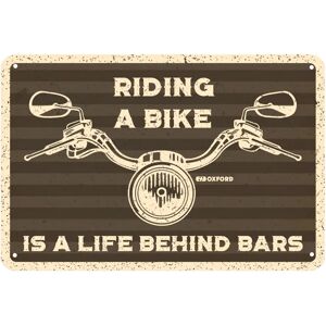 Oxford Garage Metal Sign: Riding A Bike Kult Garasjeskilt Til Ditt Verksted! Oxford Garage Metal Sign: Riding A Bike Kult Garasjeskilt Til Ditt Verksted!