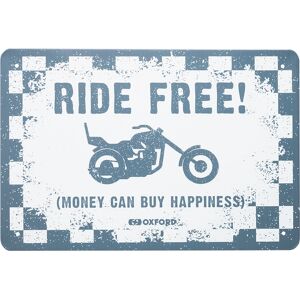 Oxford Garage Metal Sign: Ride Free Kult Garasjeskilt Til Ditt Verksted! Oxford Garage Metal Sign: Ride Free Kult Garasjeskilt Til Ditt Verksted!
