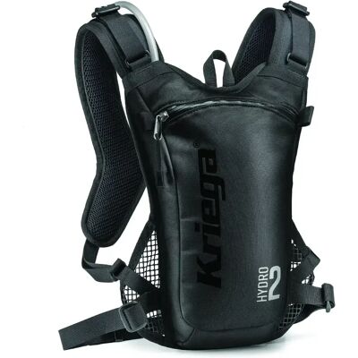 Kriega Backpack - Hydro2 - Black Knalltøff Sekk Ink. 2l Hydrapak Kriega Backpack - Hydro2 - Black Knalltøff Sekk Ink. 2l Hydrapak