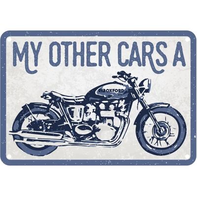 Oxford : My Other Cars A Garage Metal Sign: My Other Cars A Oxford : My Other Cars A Garage Metal Sign: My Other Cars A